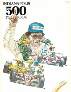 CARL HUNGNESS - THE INDIANAPOLIS 500 YEARBOOK 1983